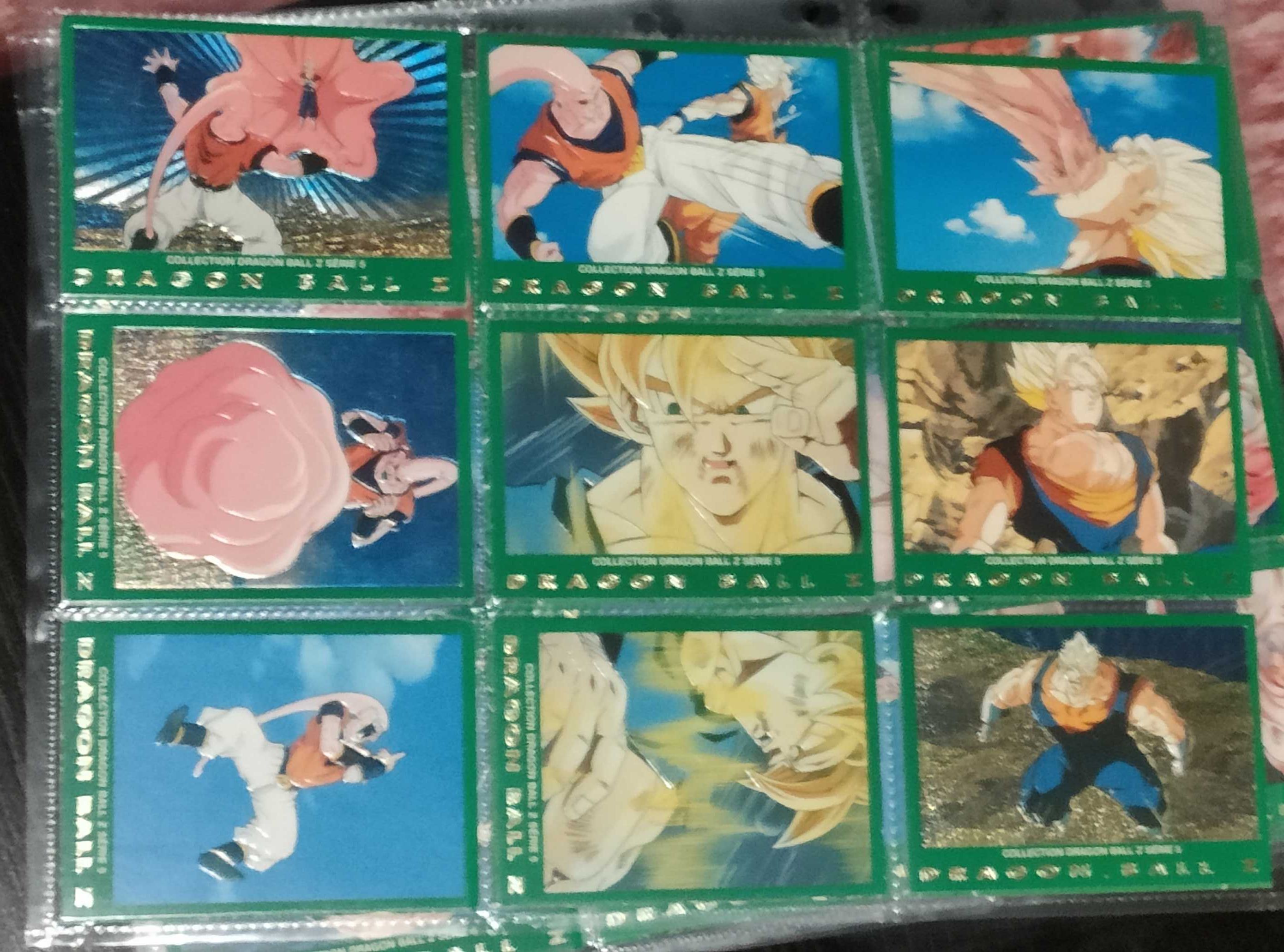 Dragon Ball Z cartas coleção completa e cartas soltas vários números
