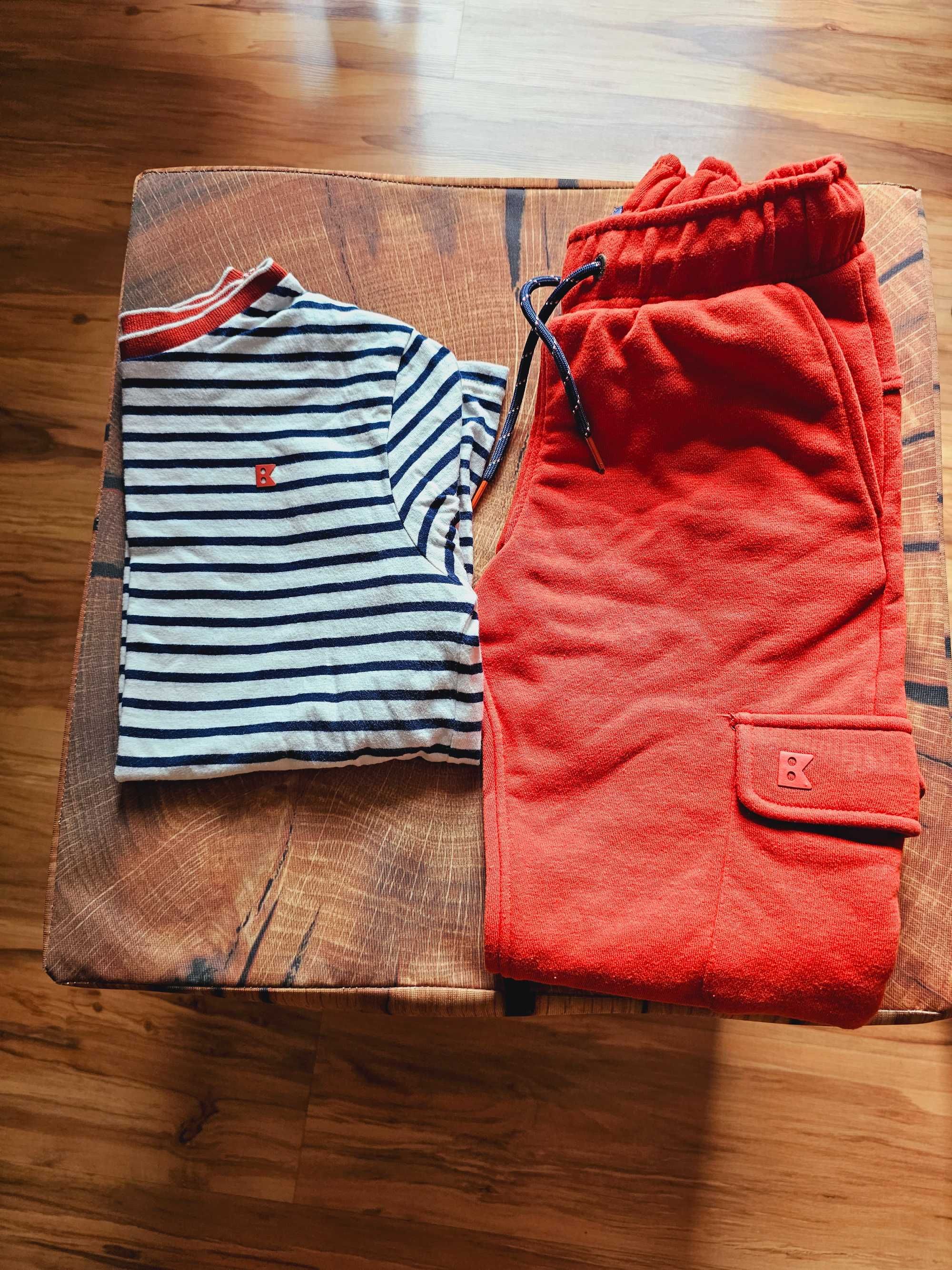 Joggery Okaidi + tshirt 128