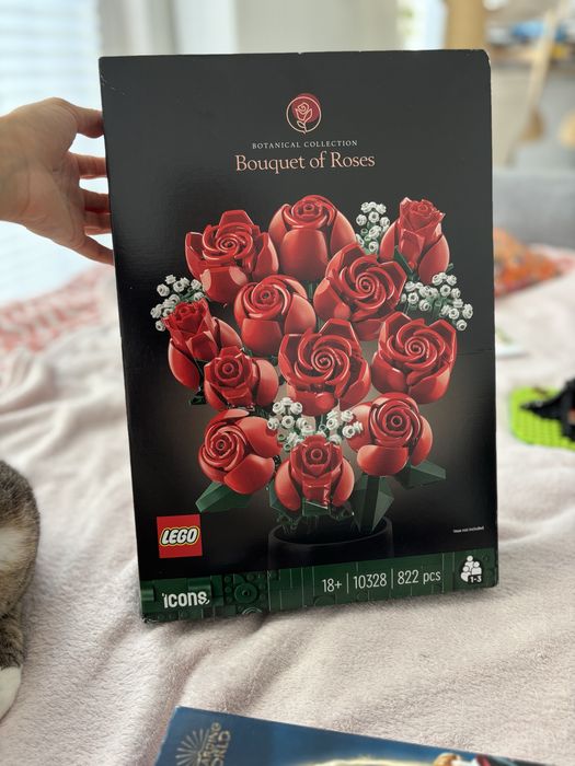 Klocki lego bouquet of roses róże 10328