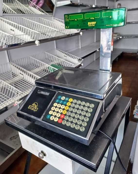 Balança | Maquina cortar fiambre/queijo | calculadora (mercearia)