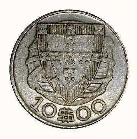 Portugual República 10 Escudos 1948