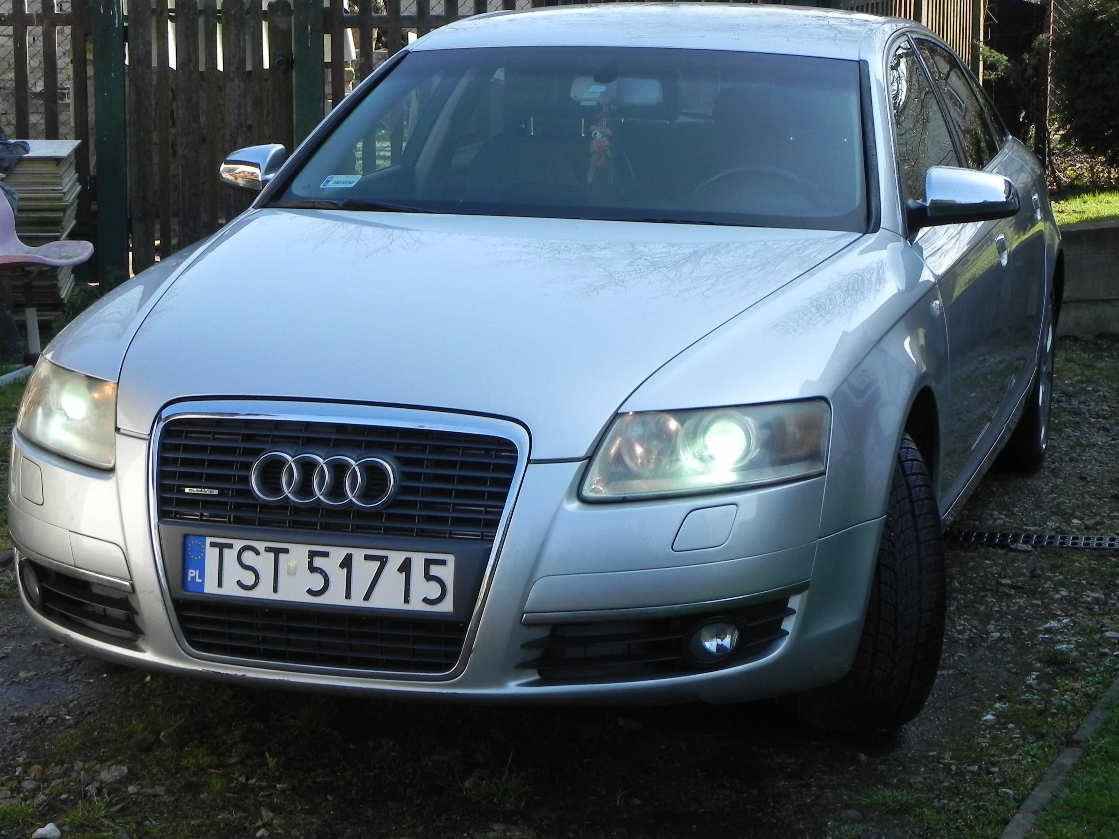 Audi A6 C6 3,0 TDI S-line Quattro sedan pierwszy właściciel w kraju