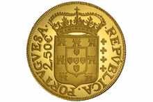 Moeda de D. Pedro (Ouro Proof)