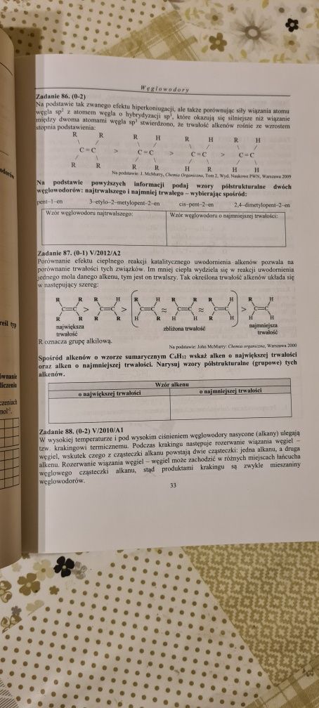 Zestaw zbiorów zadań Chemia Witowski część 1,2,3. Edycja 02-18