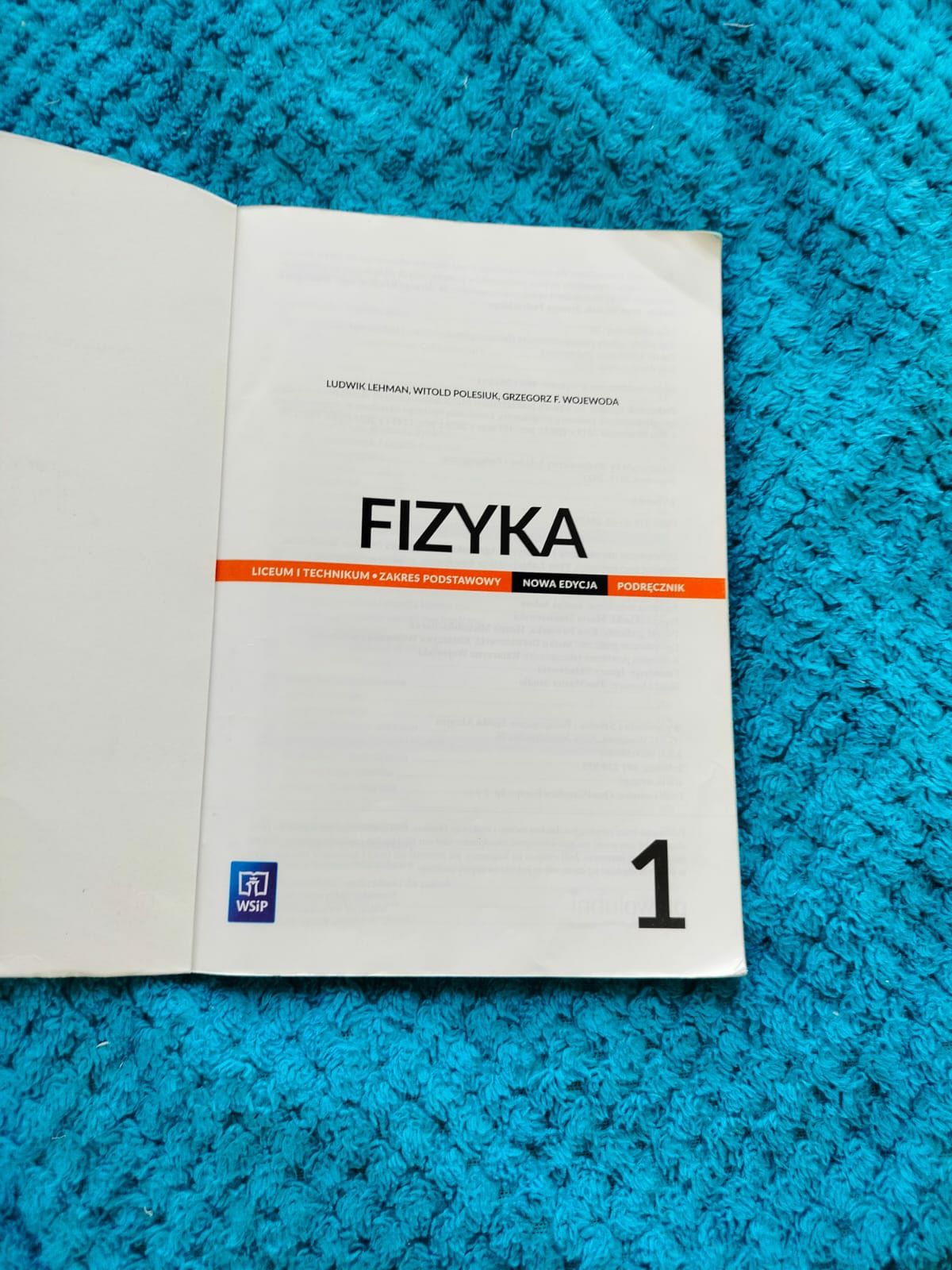 Fizyka klasa 1 podręcznik do liceum i technikum zakres podstawowy