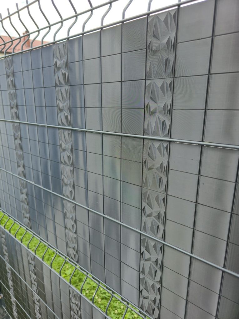 Estetyczne osłony 3D na panele ogrodzeniowe, płot, ogrodzenie, balkon