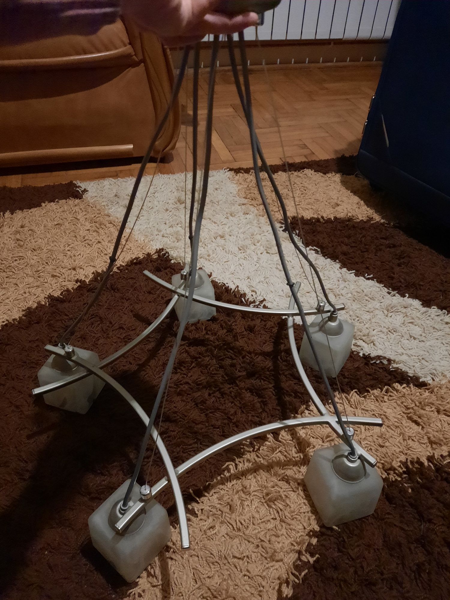 Lampa wisząca 5 punktowa żyrandol