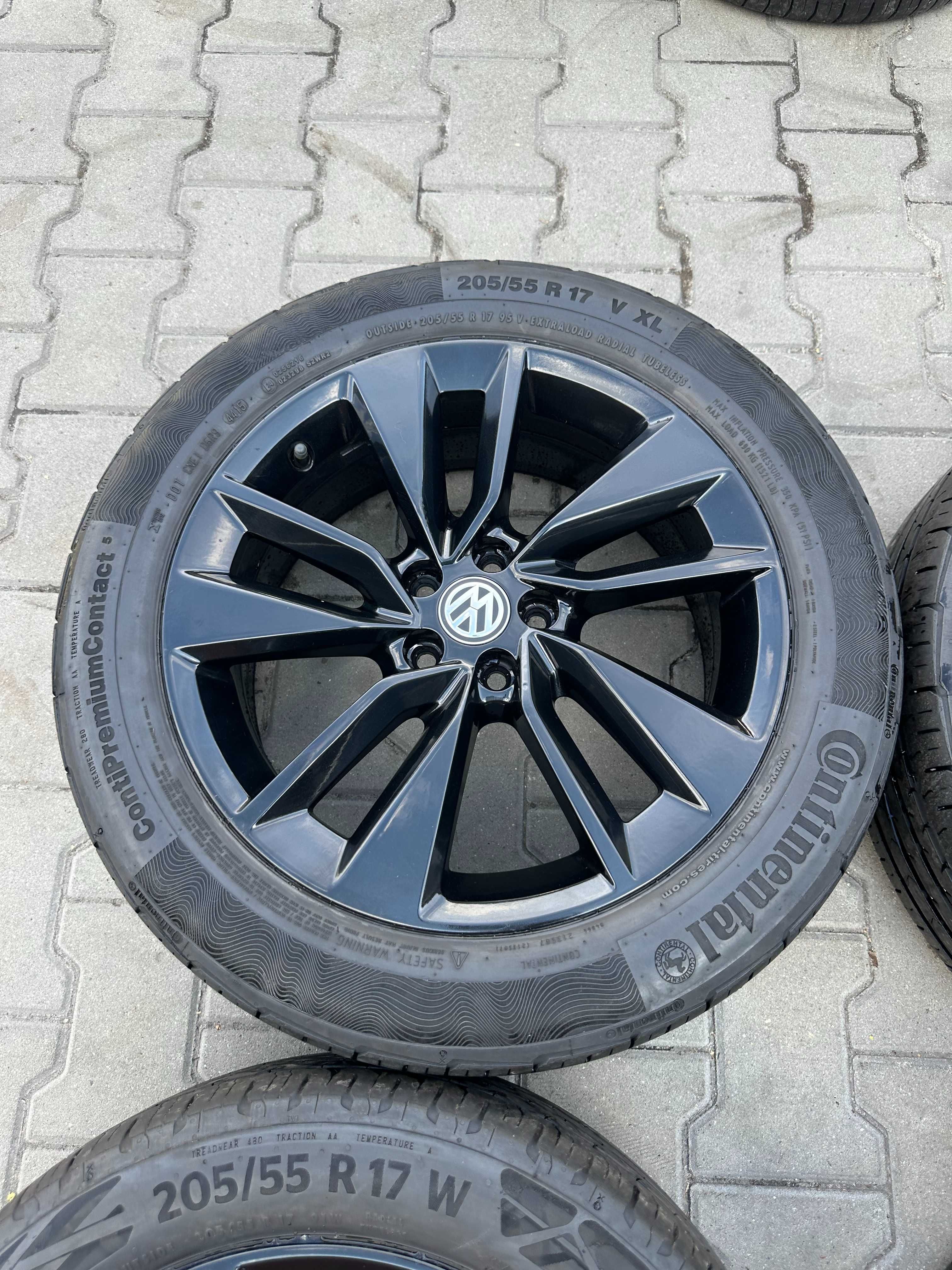 6,5j x 17" et39 5x100 vw t-roc oryginal