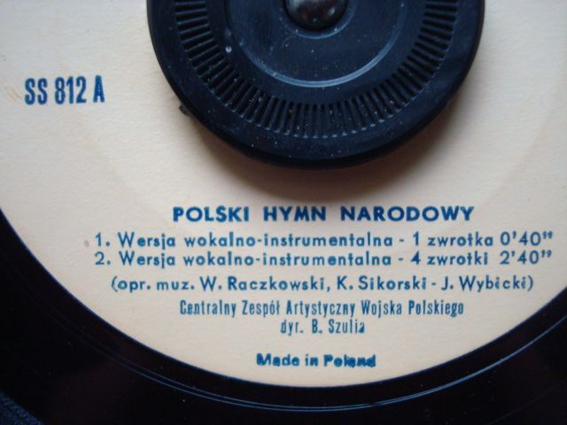 płyta winylowa Hymn Narodowy