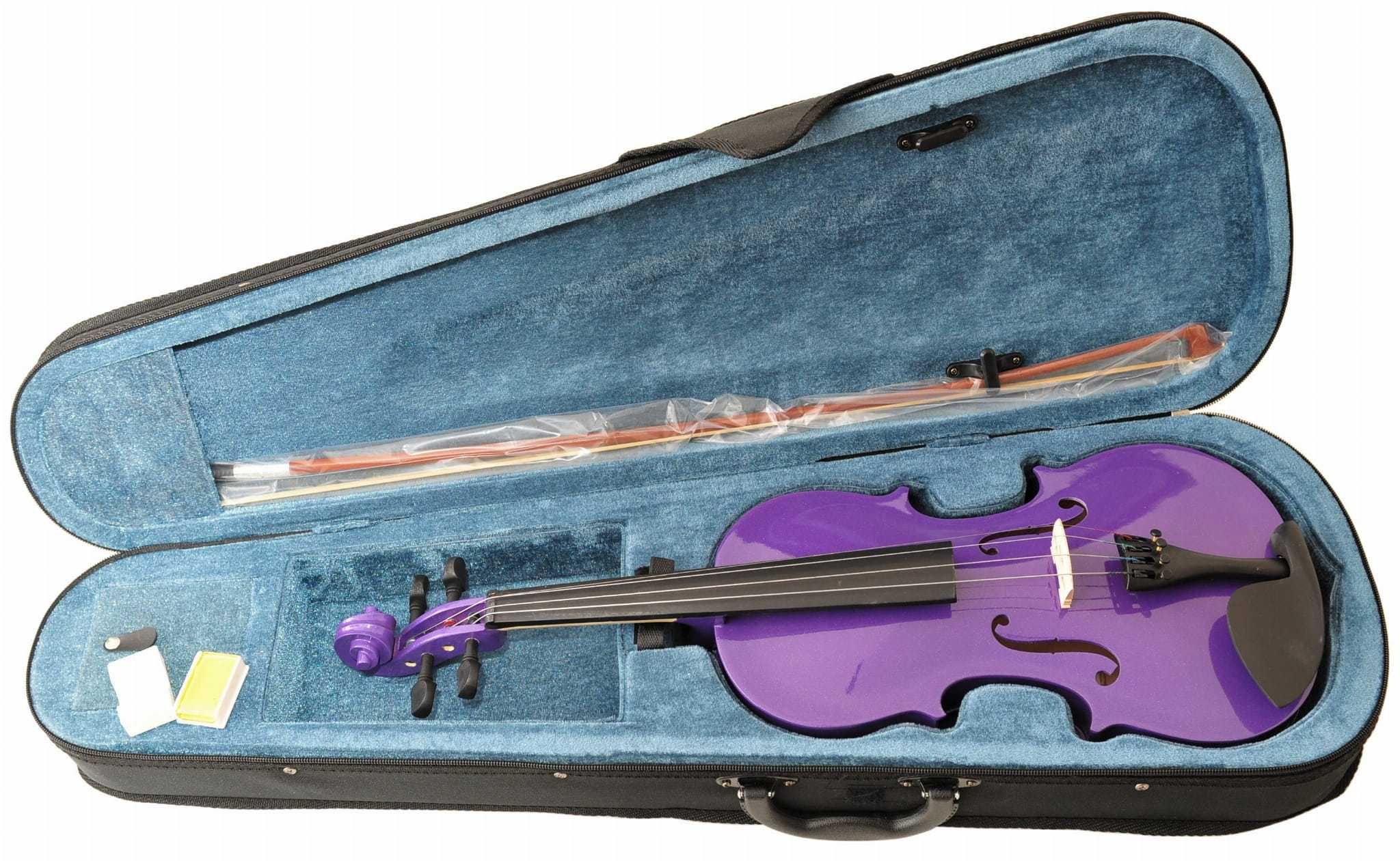 Prima Soloist Violet skrzypce z futerałem i smyczniem różne rozmiary