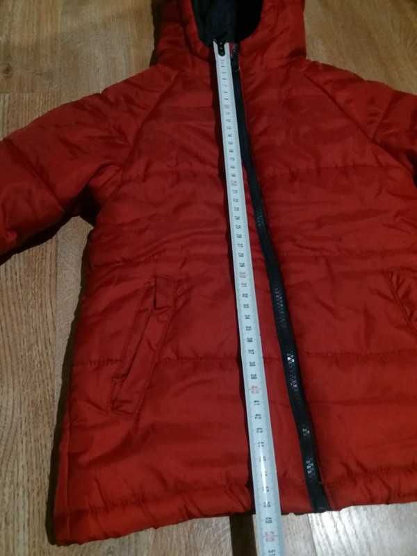 Kurteczka czerwona Płaszczyk unisex 104cm(304)