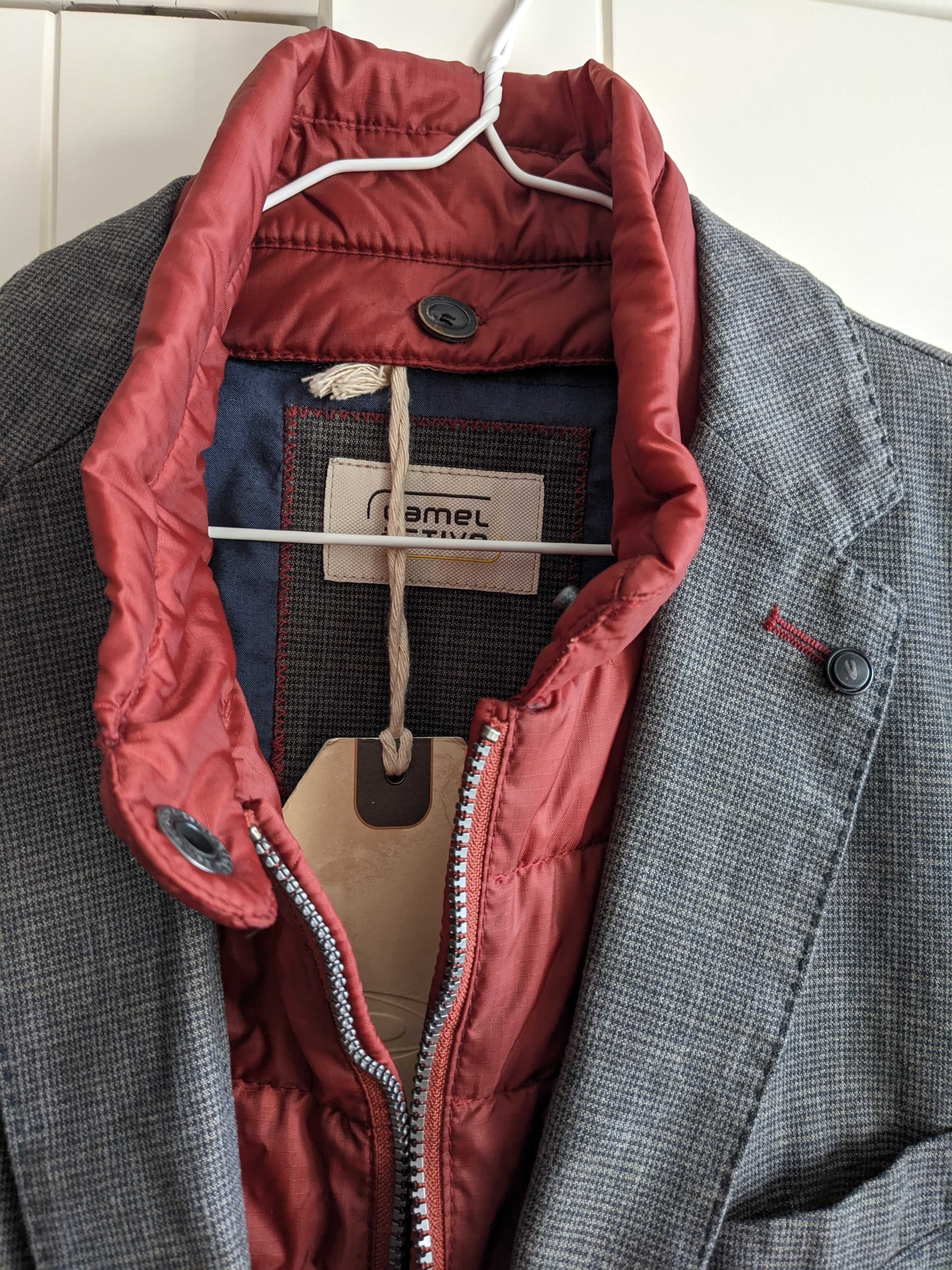Новый хипстерский пиджак Camel Active, р.48-50