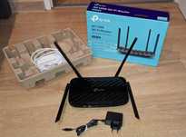 Router Gigabit TP-Link C6 Archer Wi-Fi 5GHz AC1200 + wzmacniacz wifi