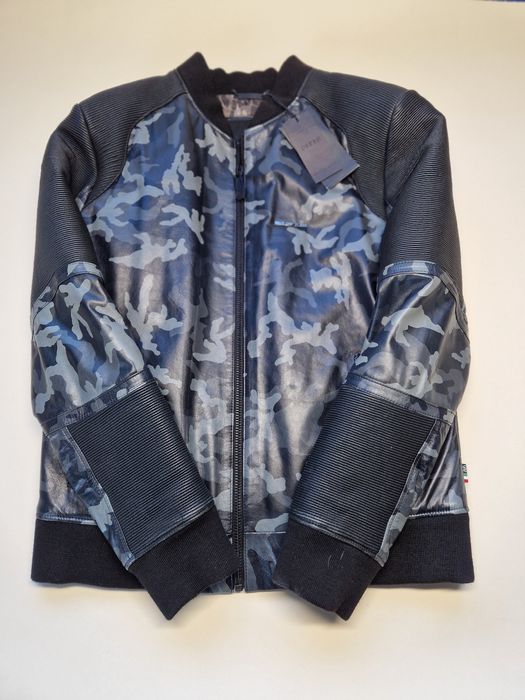 Philipp Plein Skóra Kurtka Motocykl