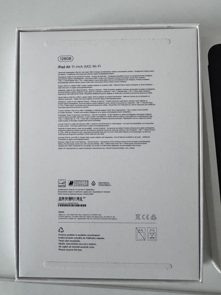 Ipad Air 11” M2 wifi