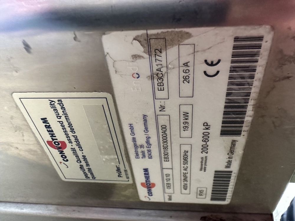 Хлібопіч пароконвектомат Covotherm