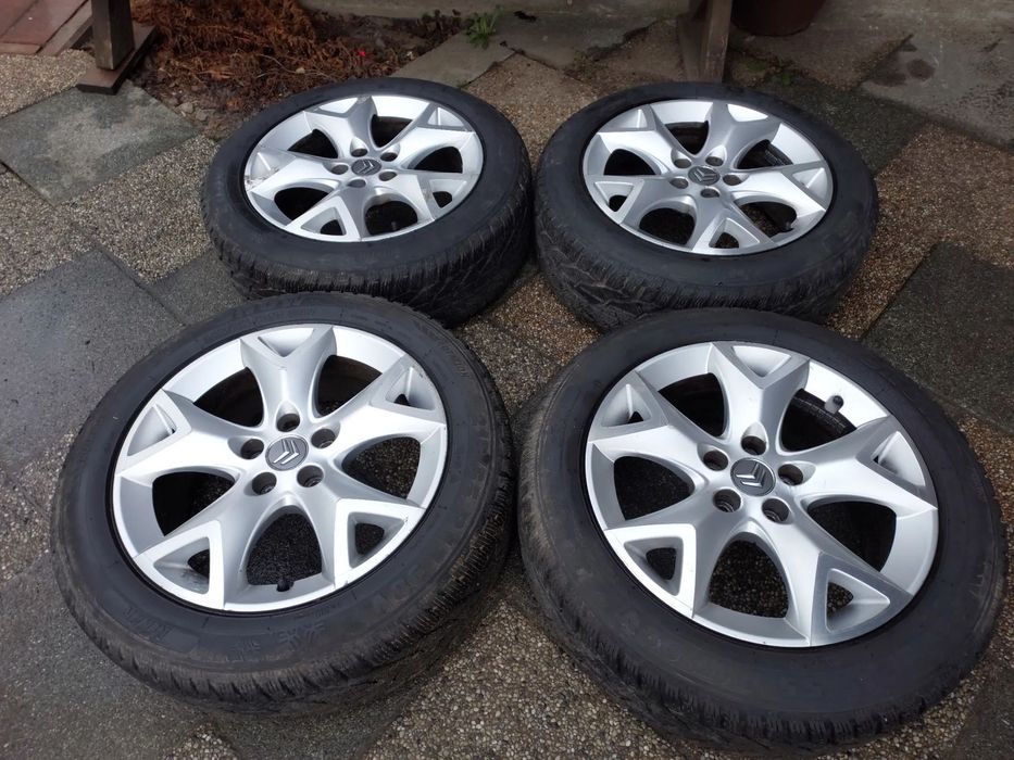 Koła koło opony opona felgi felga alufelgi zimowe Citroen C5 III x7 215/55R17