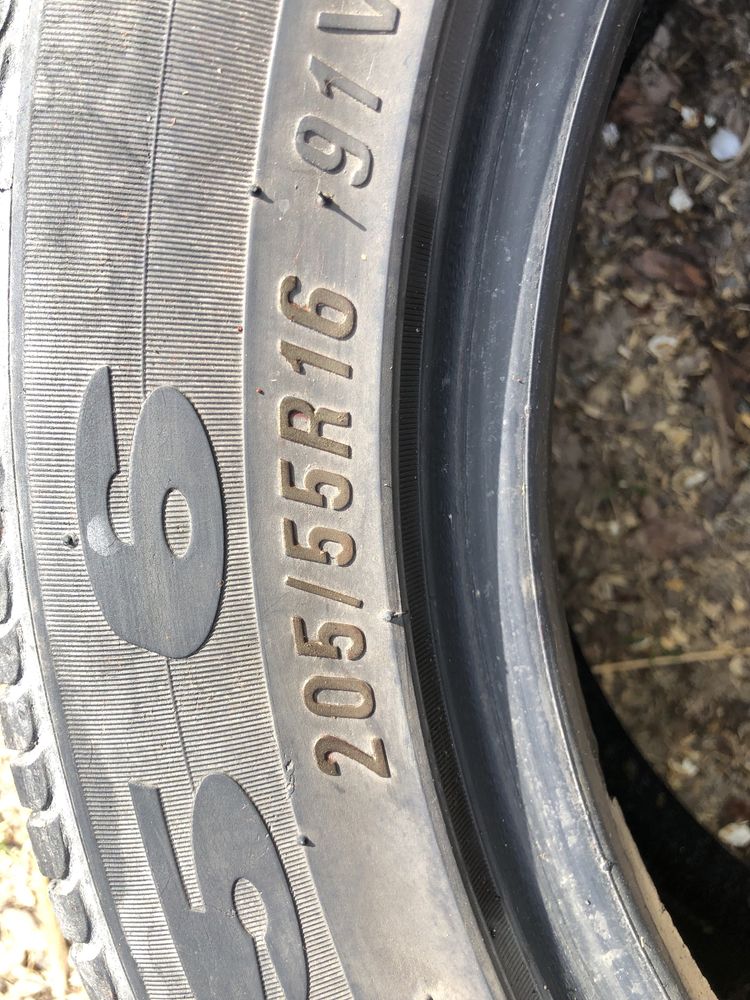 Продам резину 205/55 r16 комплект