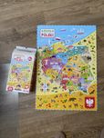Puzzle czu czu mapa Polski
