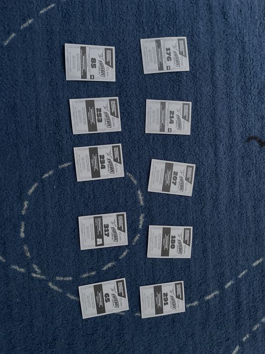 Cromos da cardeneta 23/24