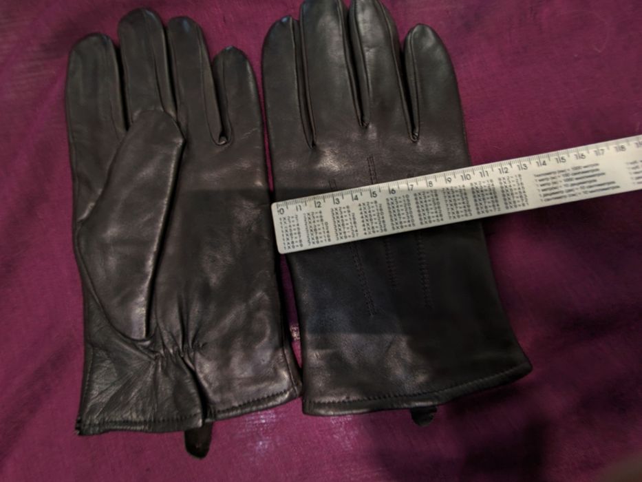 Шкіряні чоловічі перчатки M&S large