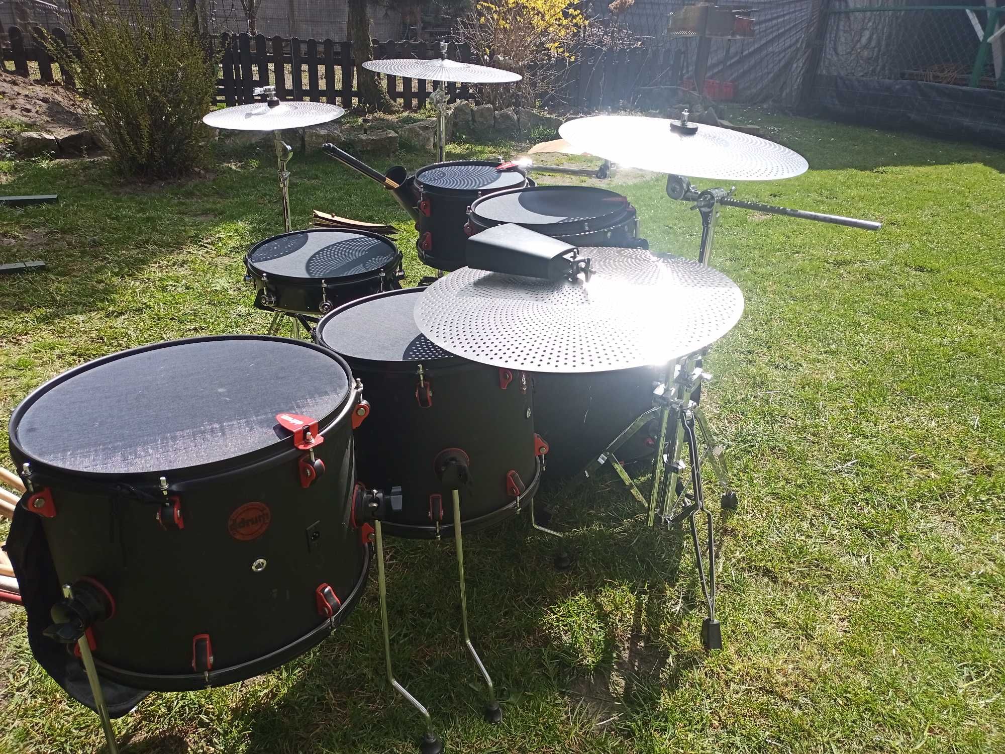 Ddrum hybrid 20,10,12,13,14,16 hardware, blachy. Zawodowe bębny.
