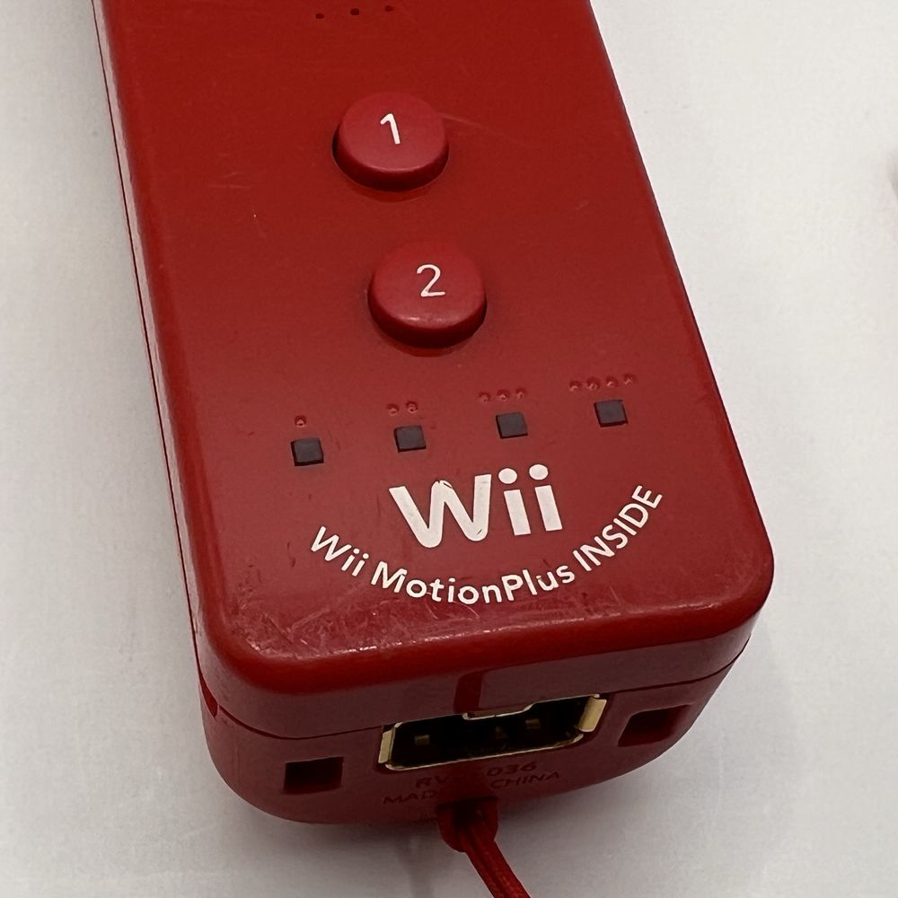 Wii Remote Motion Plus Wiilot Pilot do Nintendo Wii Oryginał Czerwony