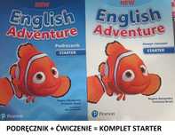 NOWE_ English Adventure New Starter Podręcznik + Ćwiczenie  PEARSON