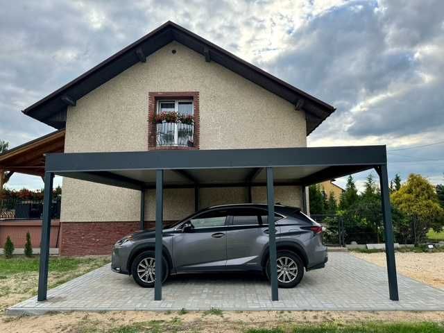 Carport 6x6 6x3 Wiata Samochodowa Altana Metalowa