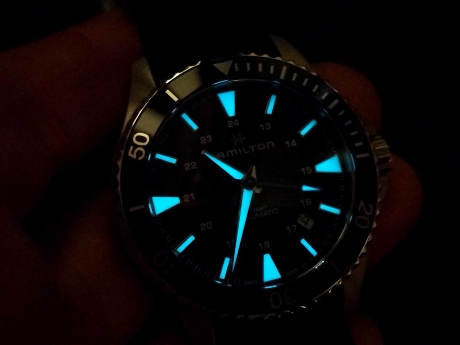 б.в. Hamilton Navy Scuba H82315931 Swiss made механіка годинник