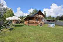 DOMEK LETNISKOWY nad jeziorem - MAJDANY MAŁE (Mazury) - 8 osób
