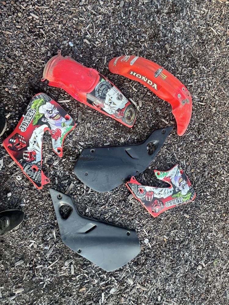 Honda cr 125/250 plastiki