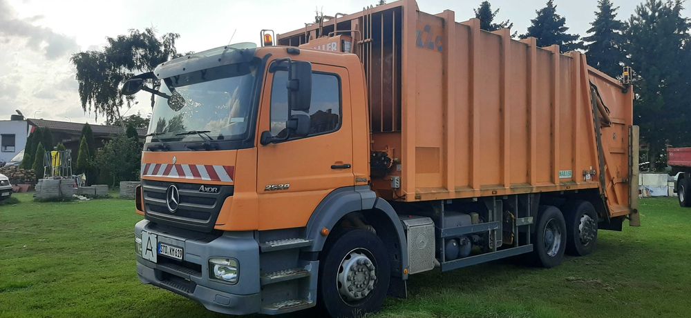 MERCEDES AXOR Śmieciarka 6X2 Euro 5 Zoeller Haller 67900 + VAT