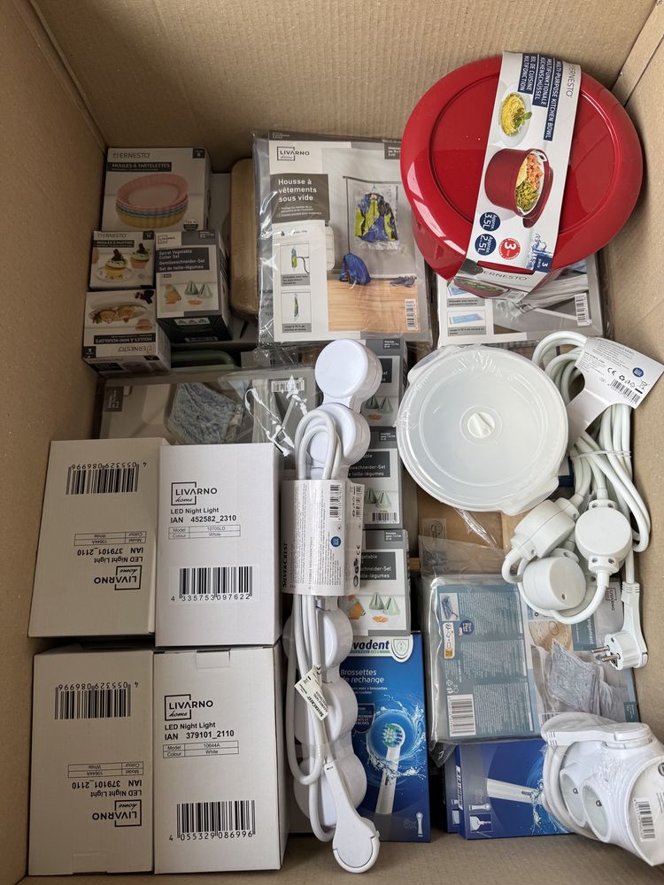 Опт, Лоти,бокси, товари для дому LIDL