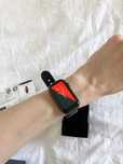 zegarek smartwatch damski sportowy opaska garett action black