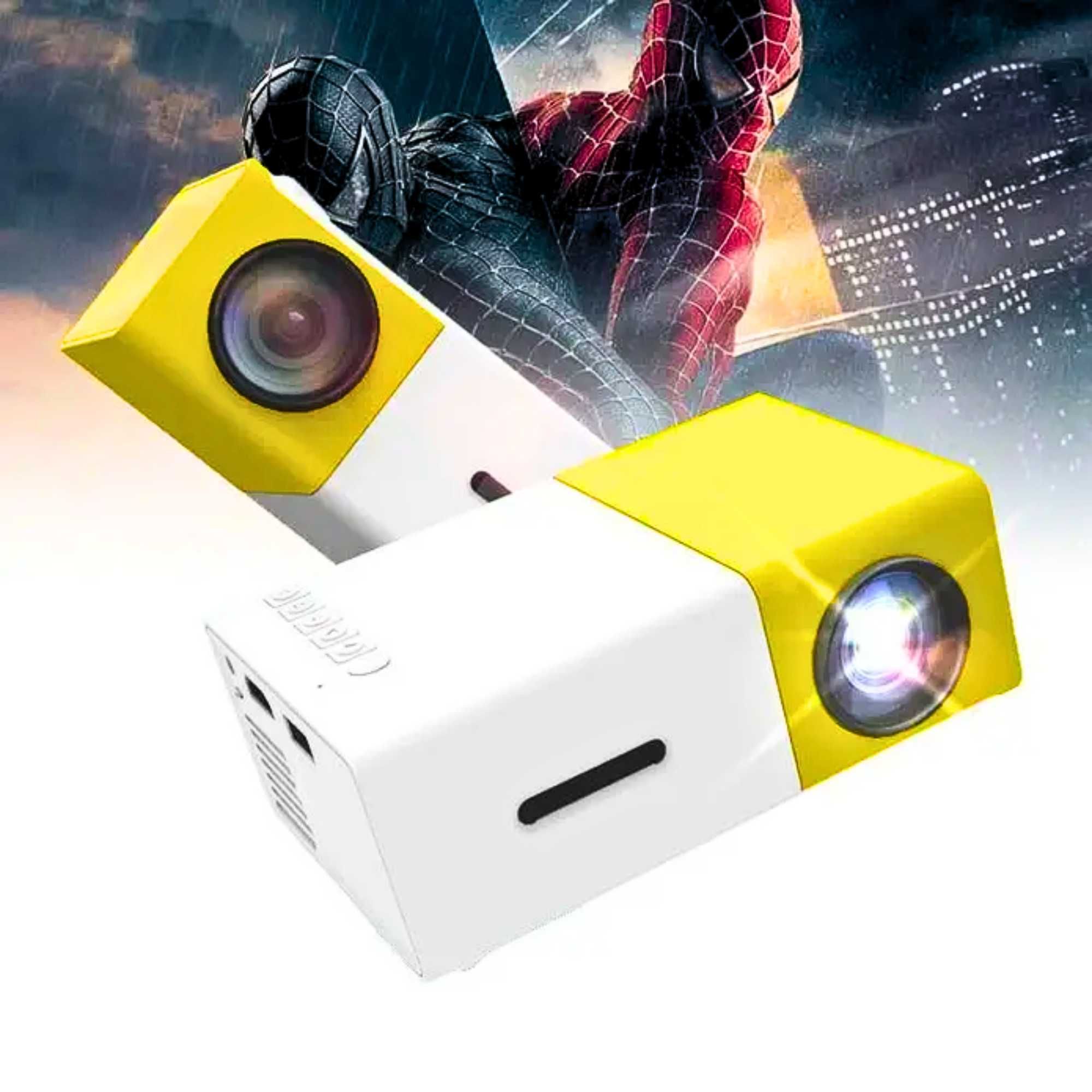 Портативный мини-проектор с динамиком ProjectFilm YG-300