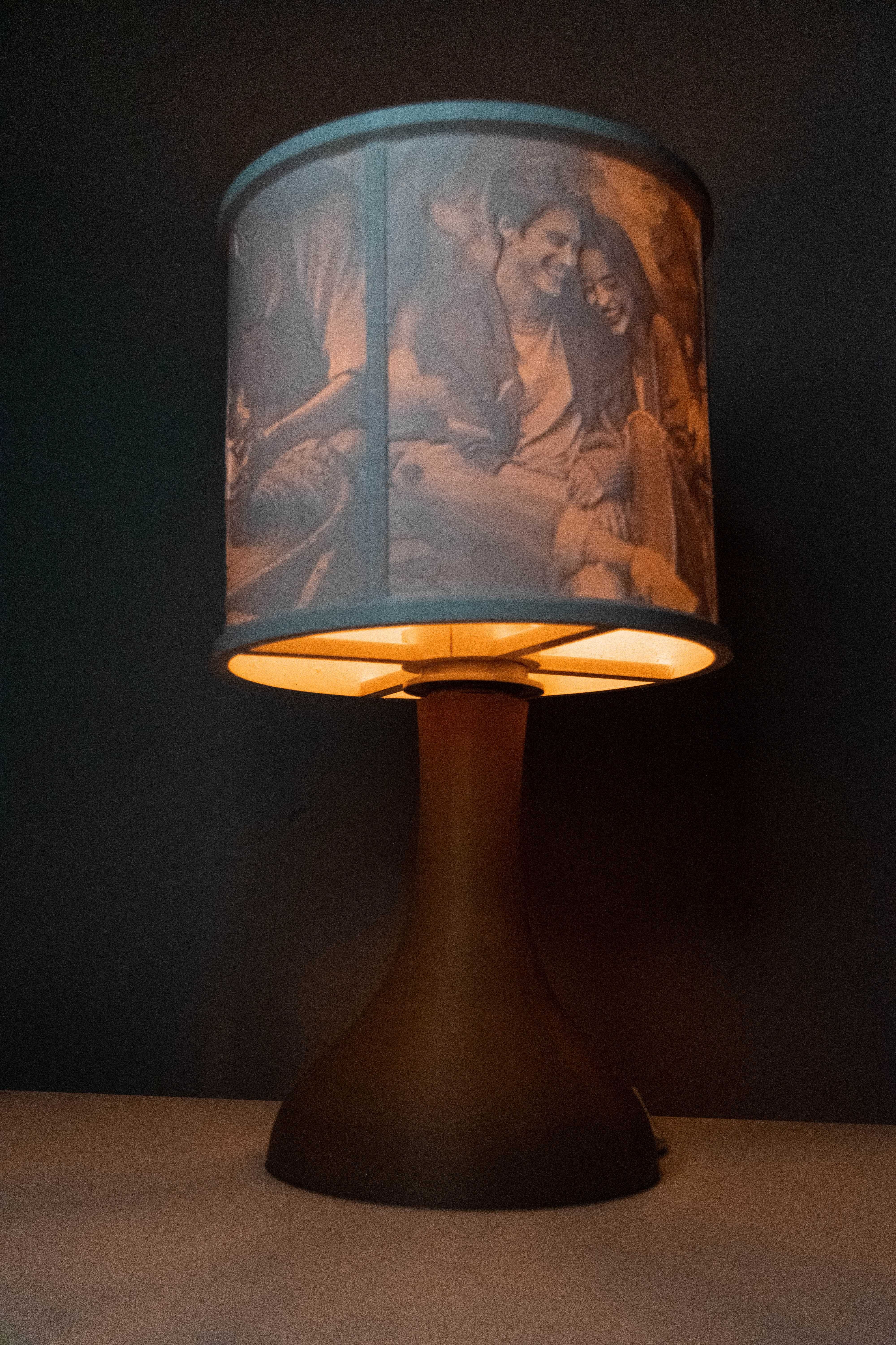 Personalizowana lampa z Twoimi Zdjęciami i żarówką-stwórz własny album