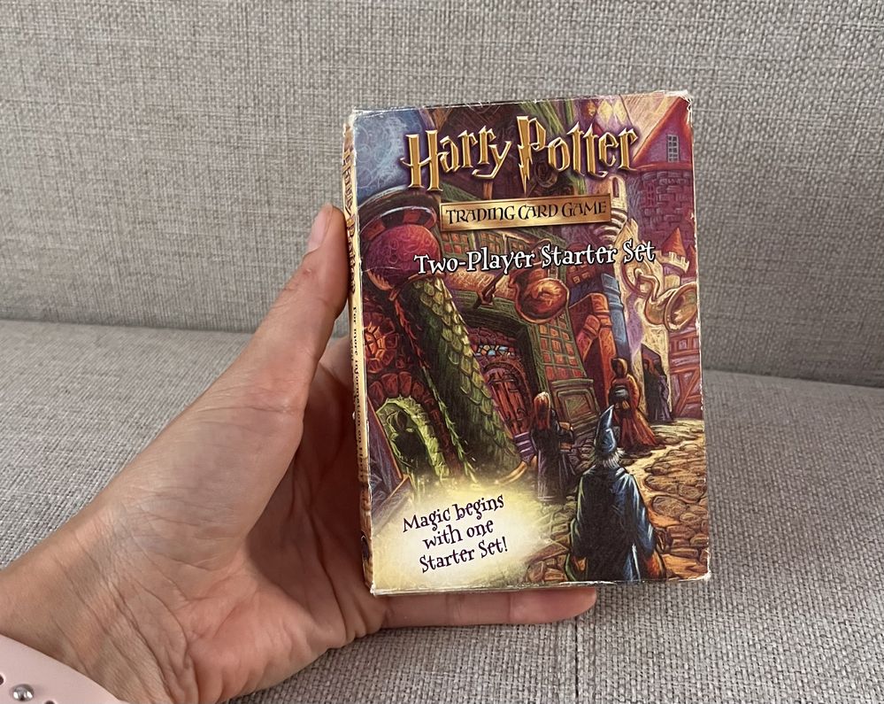 Hary Potter Trading Card Game unikat Starter Set