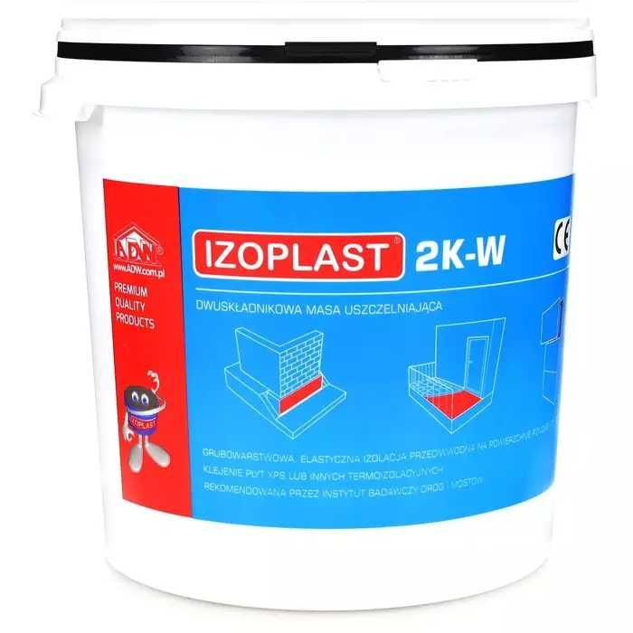 Dwuskładnikowa masa uszczelniająca, Izoplast 2KW , izolacja