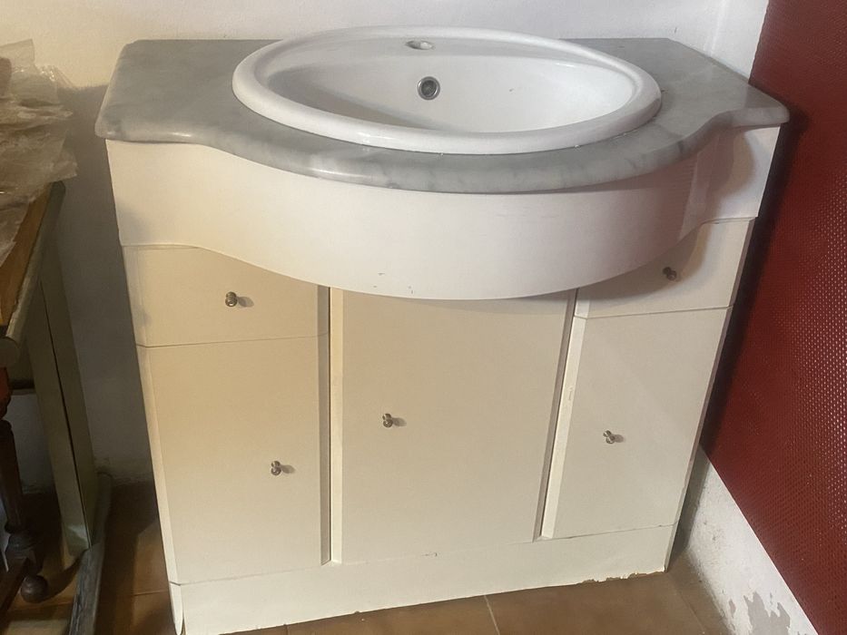 Móvel de casa de banho com lavatório Indusa