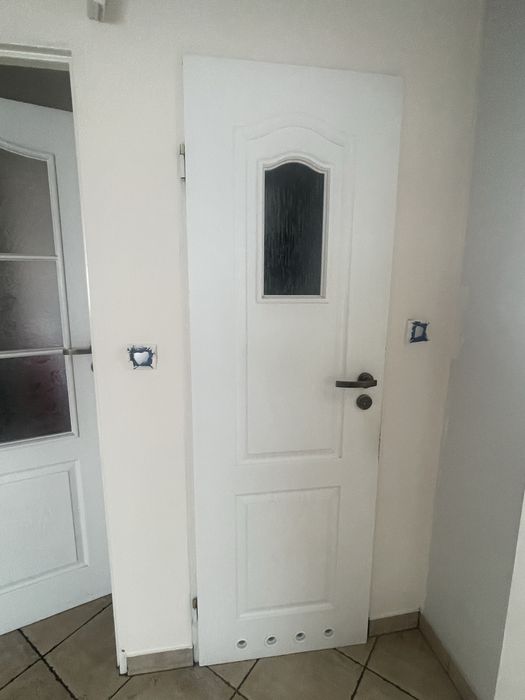 Drzwi biale uzywane 90 60 i 60 pelne