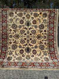 Kaszmirowy dywan perski r. tkany Iran Keshan 300x255 galeria 18 tyś