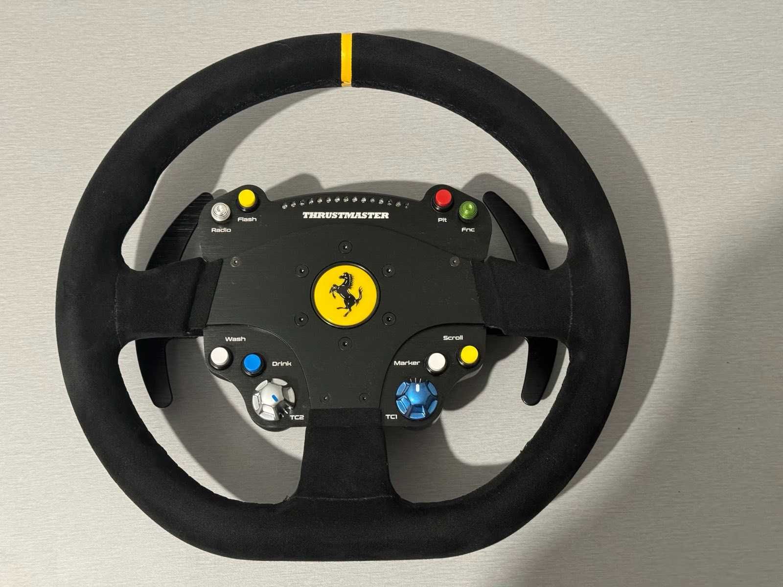 Кермо Thrustmaster TS-PC Ferrari 488, та T-LCM Thrustmaster педалі