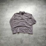 MĘSKA Bluza Lekka Sportowa Suwak Szara Logo Haft Nike Dri-Fit Active