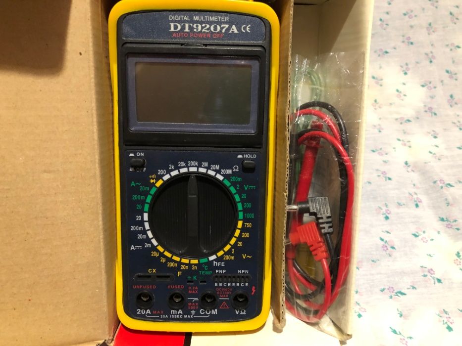 Продам DIGITAL multimeter DT9207A