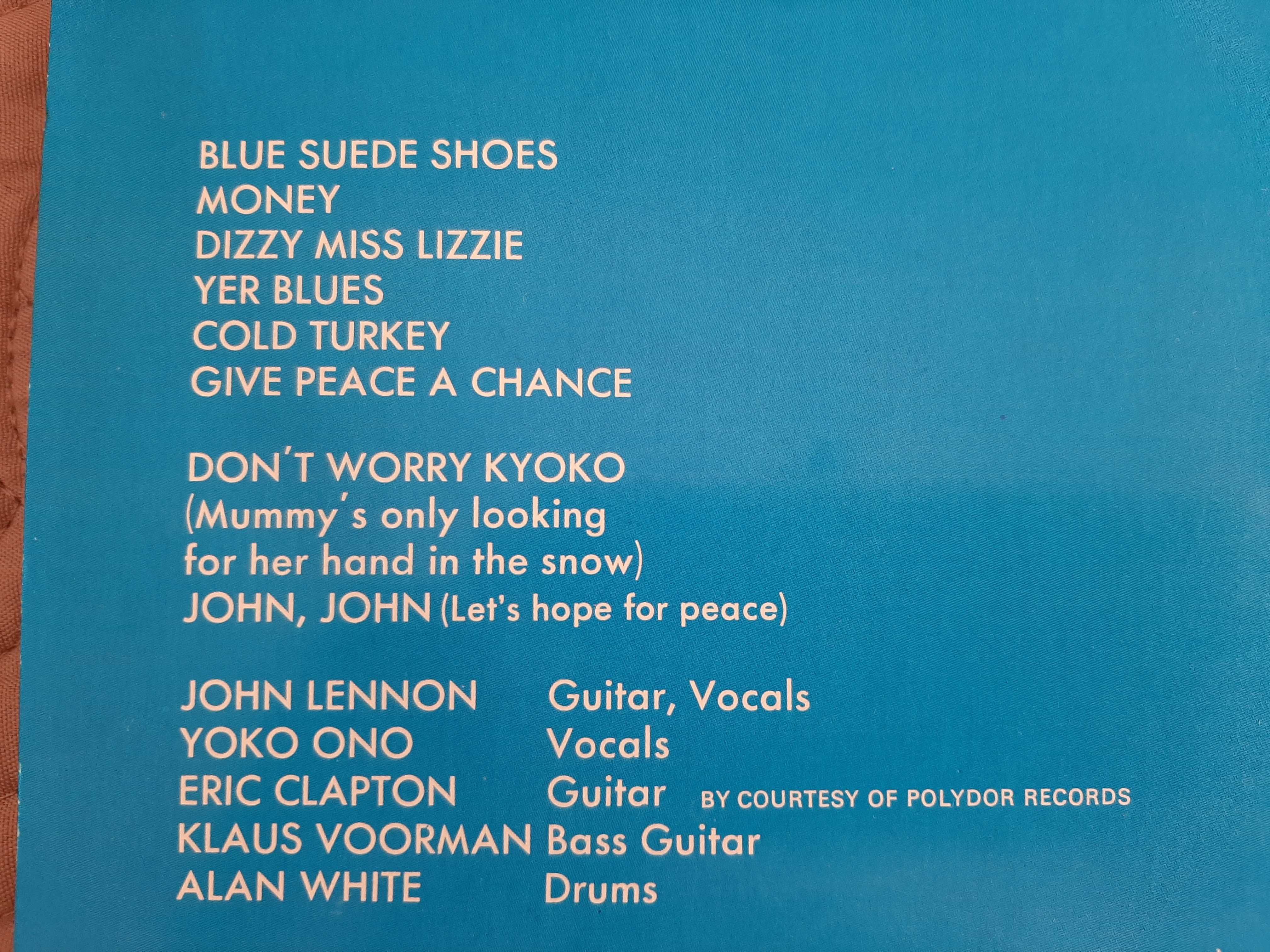 John Lennon/Plastic Ono Band - Live Peace Toronto - Vinil LP