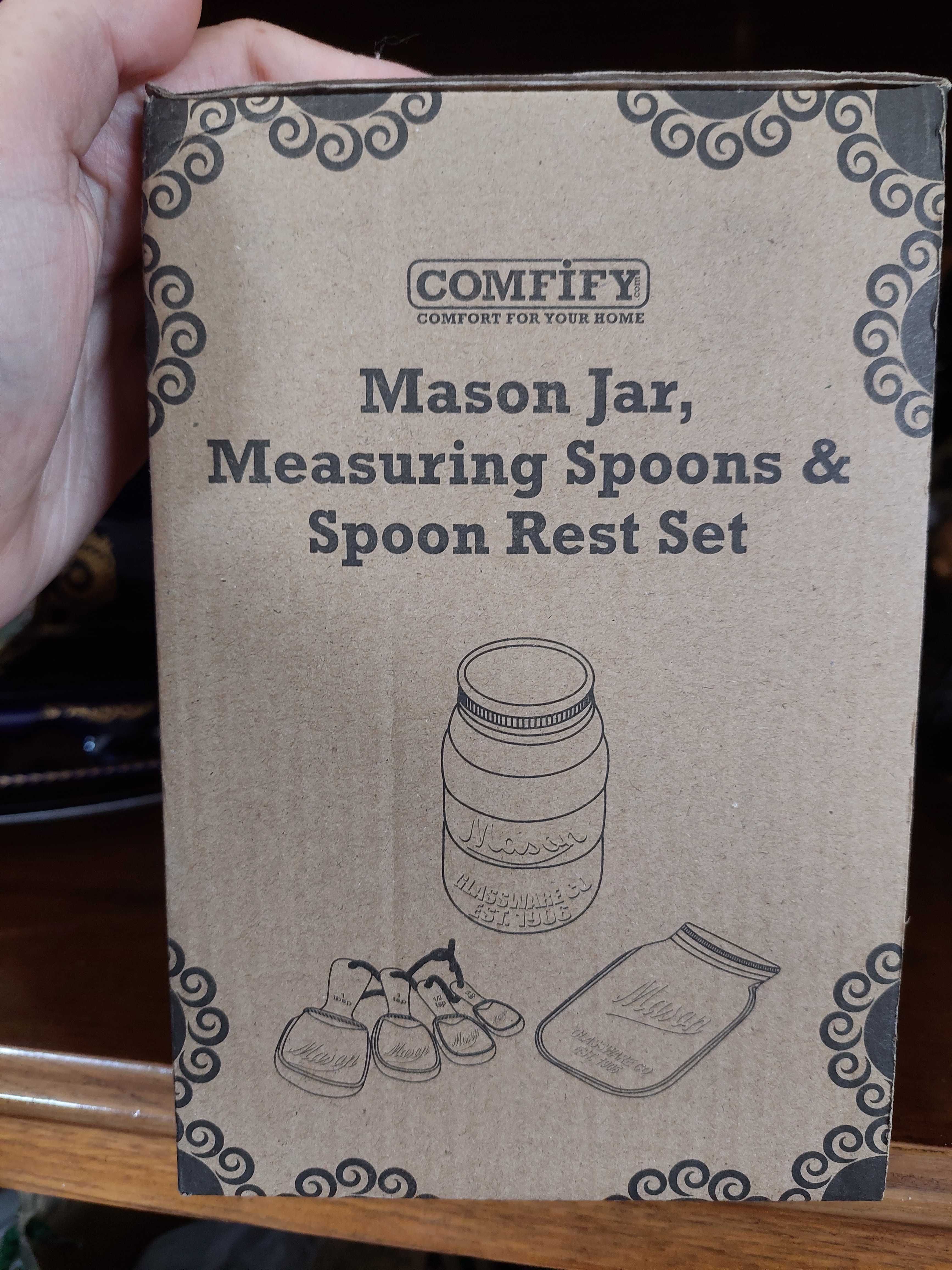 Mason Jar - Conjunto medidor Cozinha