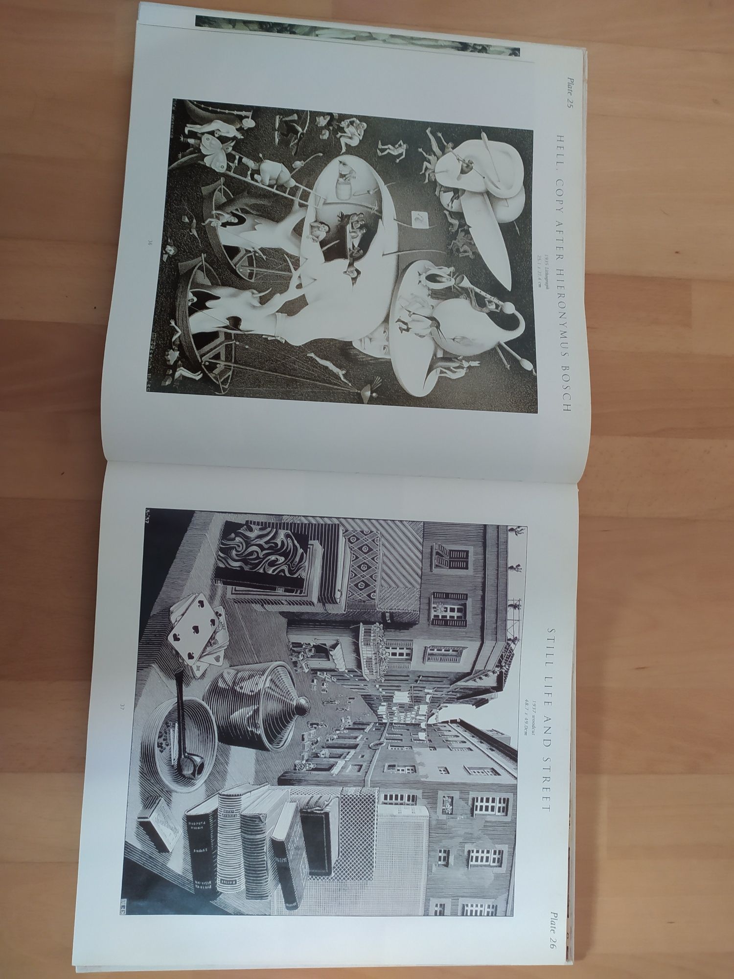 Livro ilustrado MC Escher