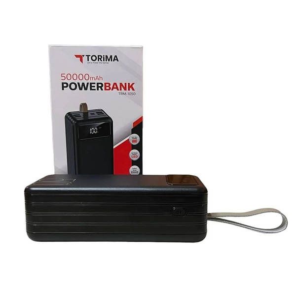 Портативный аккумулятор Power Bank 50000 mAh Torima TRM-1050 Акция!