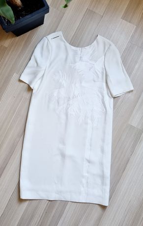Escada оригинал платье белое футляр